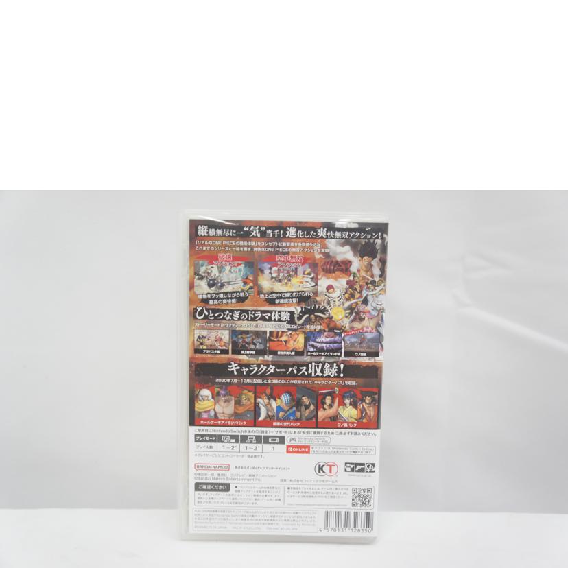 BANDAI NAMCO バンダイナムコ/ONE PIECE 海賊無双4 Deluxe Edition/SWITCH/Bランク/05【中古】