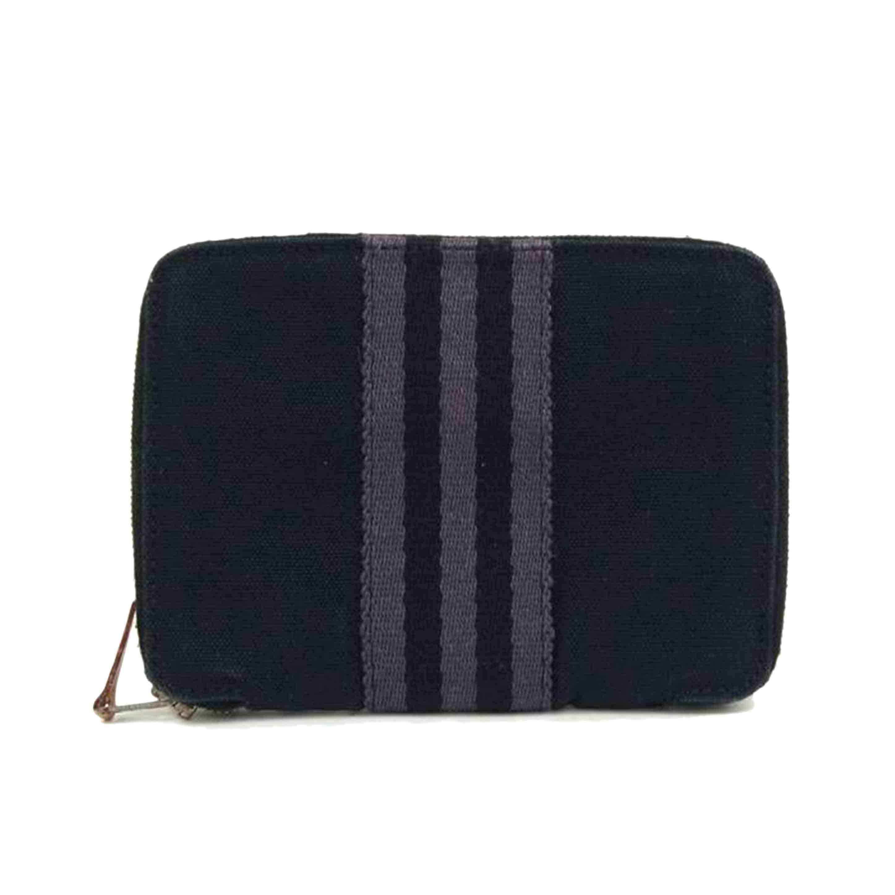 美品 エルメス 二つ折り財布 フールトゥ ラウンドファスナー キャンバス グレー 楽天市場】エルメス フールトゥ（カラーグレー）（財布・ケース