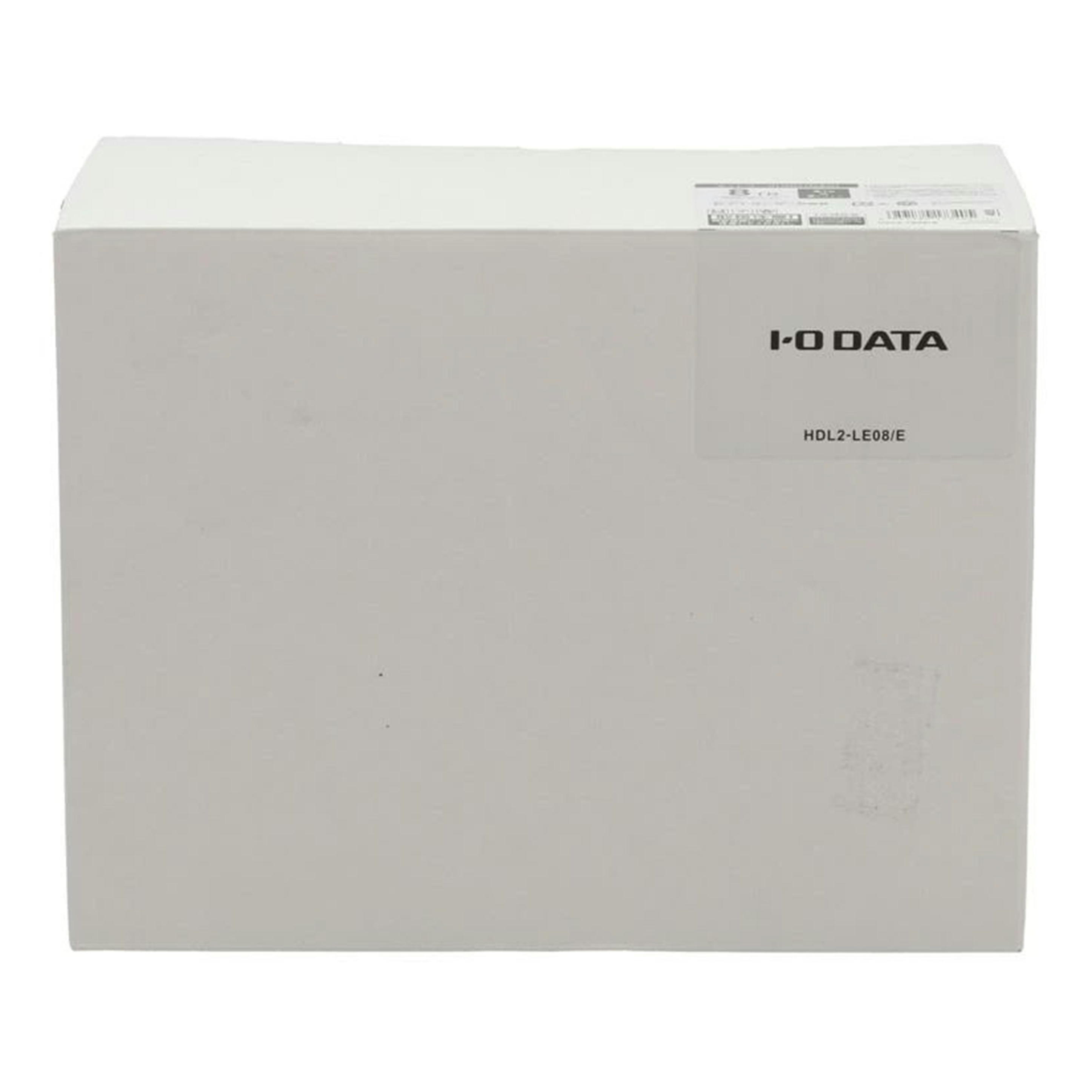 I.O DATA アイオーデータ/NAS/ネットワークHDD 8TB 未使用/HDL2-LE08/E/177J000289HD/Sランク/05【中古】