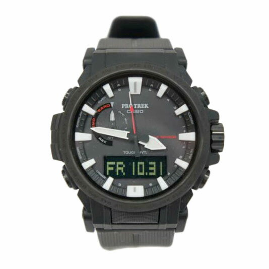CASIO カシオ/PRO TREK・クライマーライン/電波ソーラー/PRW-61Y-1BJF/201*****/Aランク/05【中古】(2)