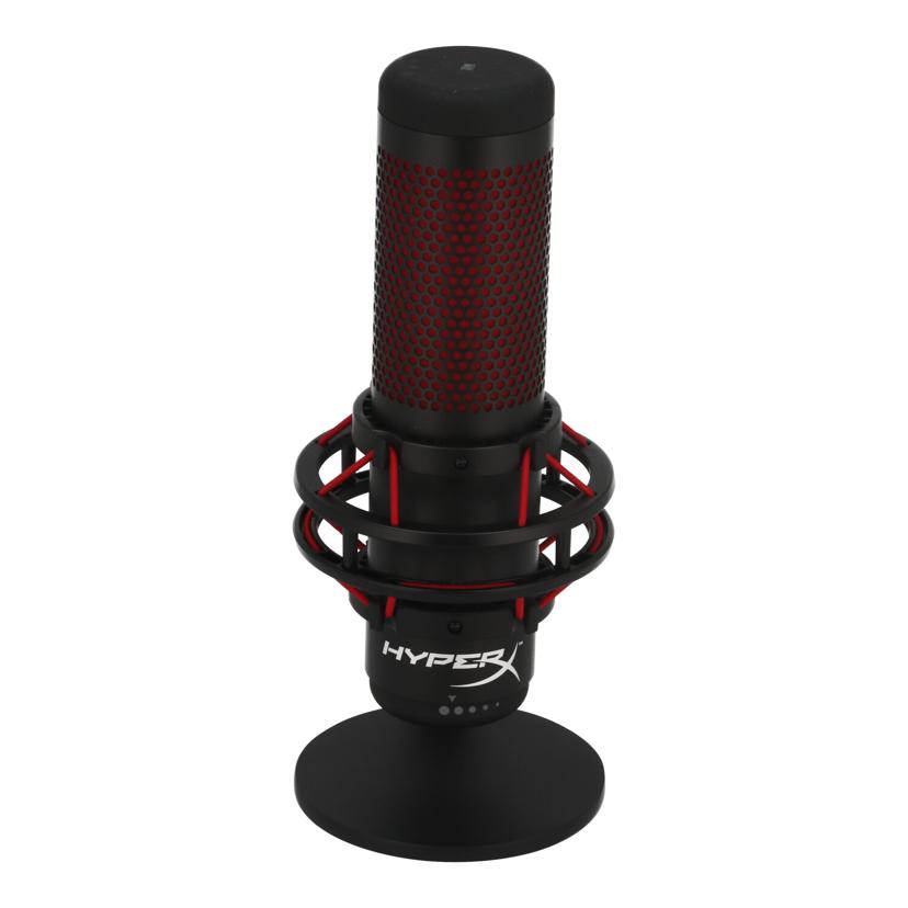 HyperX ハイパーエックス /USBコンデンサーマイク/QuadCast/HX-MICQC-BK/C1W2331GBR/Bランク/64【中古】