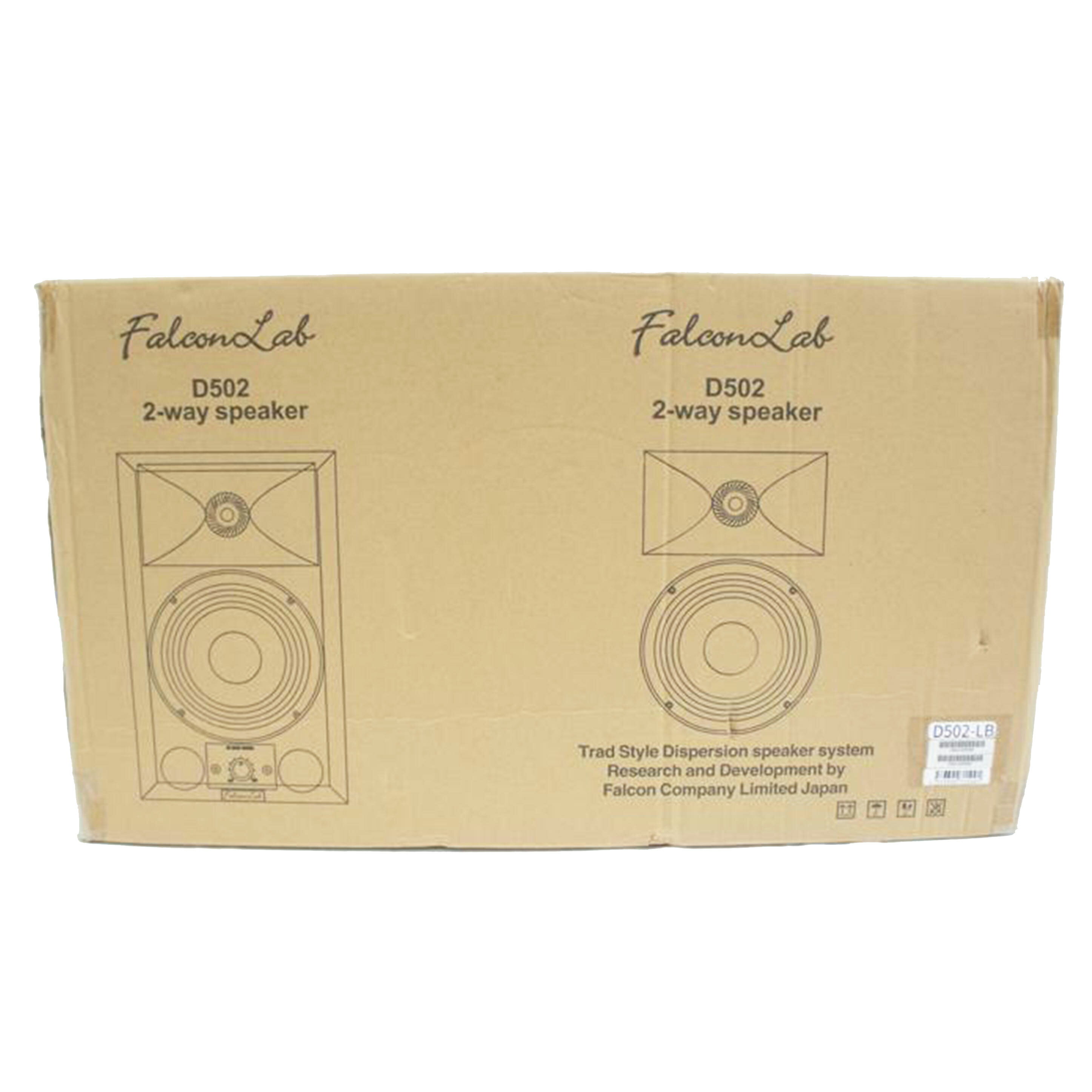 FalconLab ファルコンラボ/2Wayブックシェルフスピーカー/D-502/D502-000049/D502-000050/Sランク/05【中古】