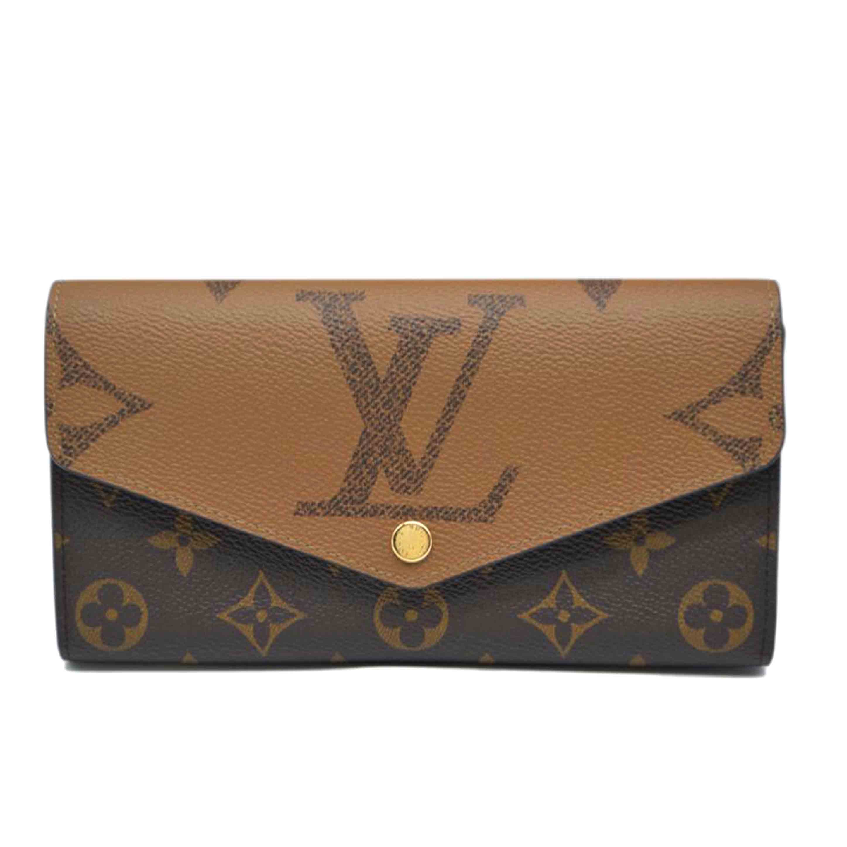 LOUIS VUITTON ルイ・ヴィトン/ポルトフォイユ・サラ/モノグラム・ジャイアント/リバース/M80726/RFI****/Aランク/89【中古】