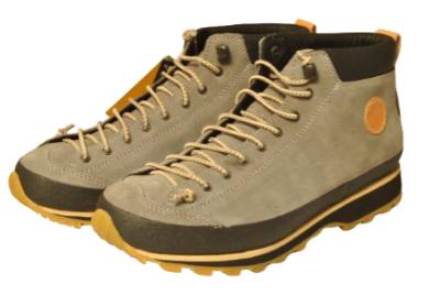 lomer ロメール Bio Nature Mid MTX グレー MER-TEX仕様の防水シューズ　晴雨兼用　イタリア製 アウトドアシューズ ミドルカット