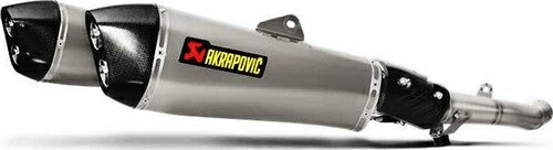 Akrapovic /アクラポビッチ スリップオン Line (チタン) Kawasaki ZZR 1400- ZX14R (2006-2018) | S-K14SO6-HZAAT