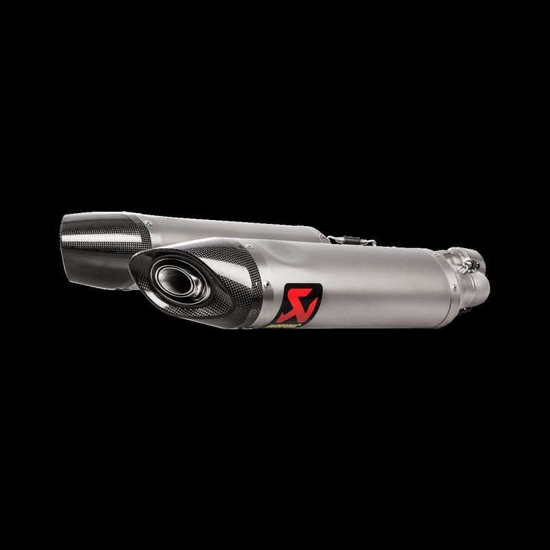 AKRAPOVIC / アクラポビッチ スリップオンライン (チタン) Aprilia SHIVER 900 (2017-2020) | '1