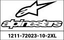 Alpinestars / アルパインスターズソールT10-VENT 11/12 ブラック/ホワイト | 25SUT20-12-1112