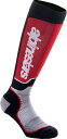 Alpinestars / アルパインスターズ ブラック/レッド/グレー MX Plus ソックス | 4702324-1215