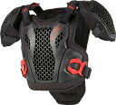 Alpinestars / アルパインスターズ ブラック/レッド 子供用 Bionic Action ジャケット | 6740424-13