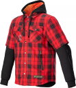 Alpinestars / アルパインスターズ MO.ST.EQ Tartan ジャケット レッド | 4300424-3136