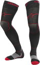 Alpinestars / アルパインスターズ LONG MX ソックス ブラック/レッド | 4705015-13