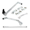 ARLEN NESS +3" extended foot control kit. Chrome | 998025