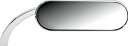 ARLEN NESS / アレンネス ミラー MINI-OVAL MICRO クローム 右側 | 13-407