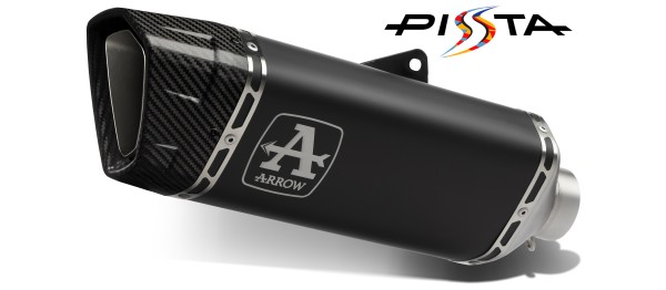 Arrow / アロー BMW S 1000 RR 認証マフラー チタニウム DARK PISTA サイレンサー カーボンエンドキャ | 71506PTN