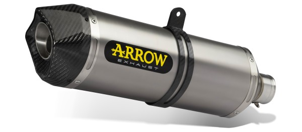 ARROW / アロー SUZUKI DL 1000 V-STROM '14 Eマーク証 アルミニウムダーク MAXI RACE-TECH サイレンサー | 71816AKN