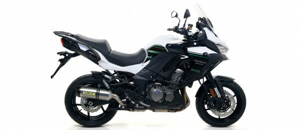 ARROW / アロー KAWASAKI VERSYS 1000 2019 Eマーク証 チタン RACE-TECH サイレンサー カーボンエンドキ | 71893PK