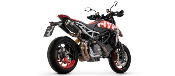 ARROW / アロー DUCATI HYPERMOTARD 950 2019 Eマーク証 PRO-RACE ニクロム DARK RH+LH サイレンサー + ウェ | 71895PRN