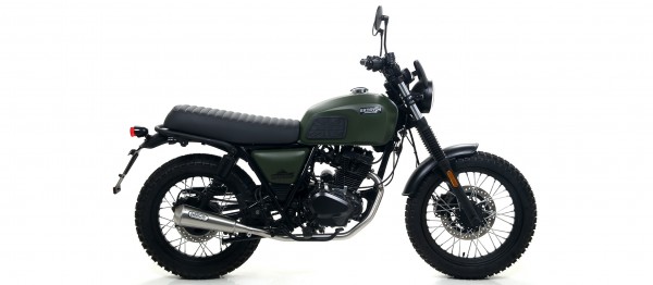 ARROW / アロー BRIXTON BX/FELSBERG 125X '19 Eマーク証 PRO-RACE ニクロム サイレンサー | 71899PRI