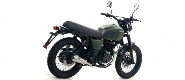 ARROW / アロー BRIXTON BX/FELSBERG 125X '19 Eマーク証 PRO-RACE ニクロム DARK サイレンサー | 71899PRN