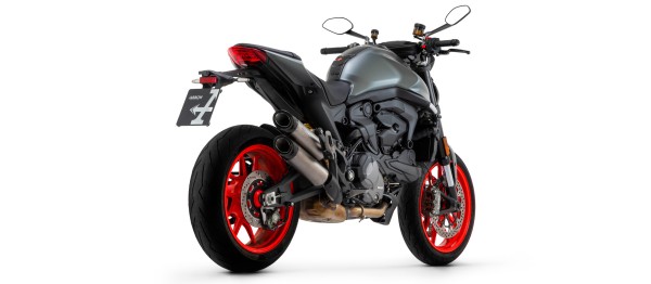 Arrow / アロー DUCATI MONSTER 937 '21/22 認証マフラー ROUND-Sil チタニウム ダブルサイレンサー カー | 71939PR