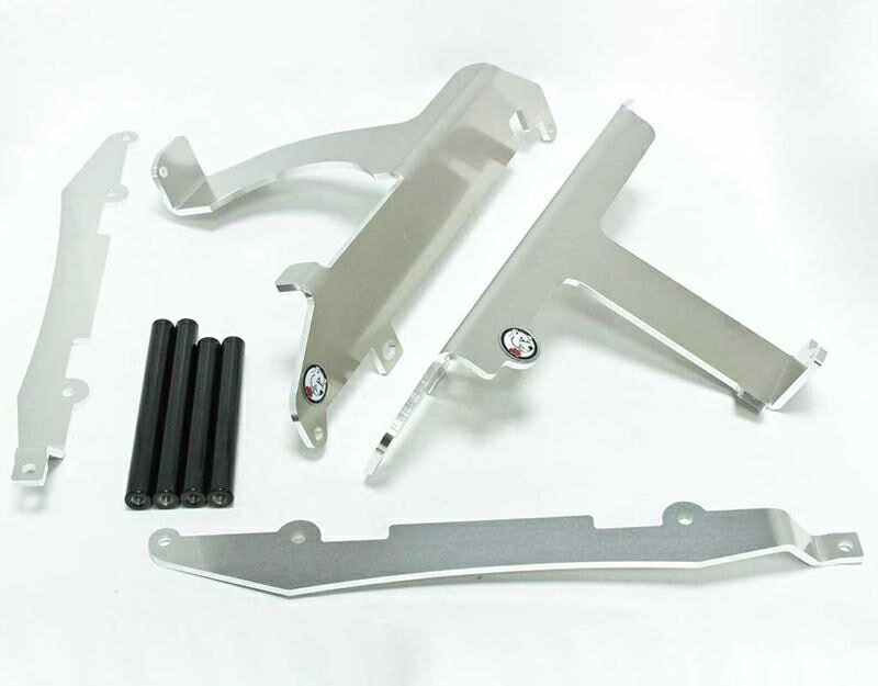 AXP-Racing / エーエックスピーレーシング ラジエーターブレース - ブラック | AX1281