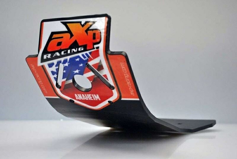 AXP-Racing / エーエックスピーレーシング モトクロス スキッドプレート - ブラック | AX1331
