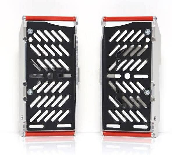AXP-Racing / エーエックスピーレーシング Xtrem Radiator Guards - レッド | AX1583