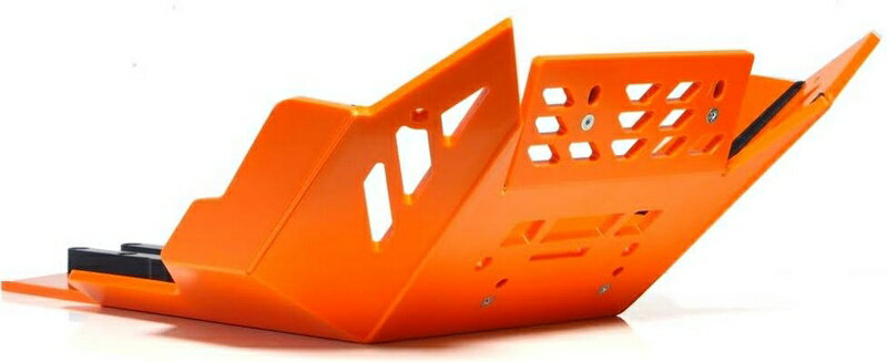 AXP-Racing / エーエックスピーレーシング Adventure スキッドプレート HDPE 8mm - オレンジ | AX1628