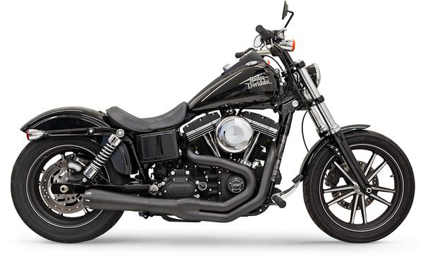 BASSANI / バッサーニ XHAUST 2:1 MEGA FXD ブラック | 1D32RB