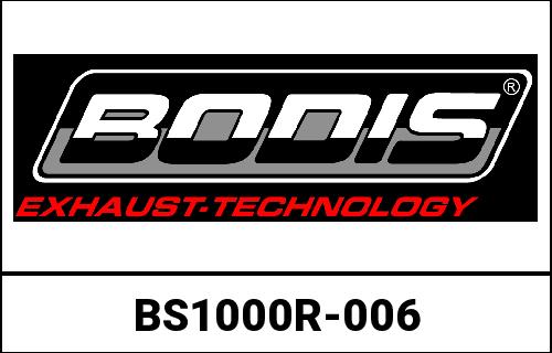 Bodis（ボディス） GPC-RS II- スリップオン- ステンレススチール ブラック for BMW S1000R (2017-2019) | BS1000R-006