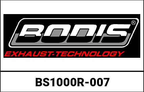 Bodis（ボディス） GPC-RS II-GEX- スリップオン- ステンレススチール ブラック for BMW S1000R (2017-2019) | BS1000R-007