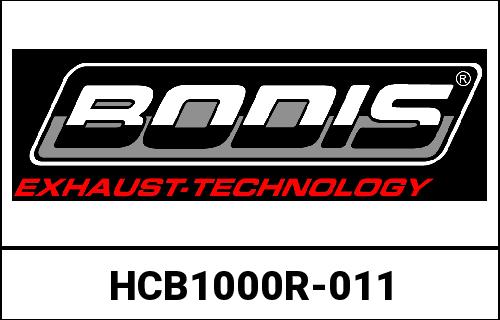 Bodis（ボディス） MGPX2-GE- スリップオン- ステンレススチール ブラック for HONDA CB1000R (2018-2019) | HCB1000R-011