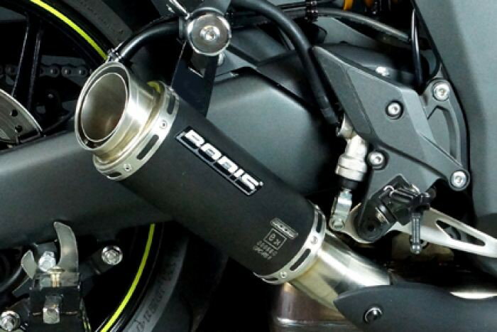 Bodis (ボディス) GPC-RS II スリップオン - セット 4-2 マフラー ステンレスブラック | KZ1000-013