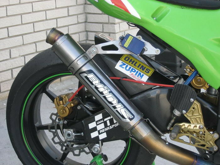 Bodis（ボディス）フルエキゾーストシステム ステンレス/フルチタン GP1 Racing for NINJA ZX-10R(04-05 | KZX10R-035