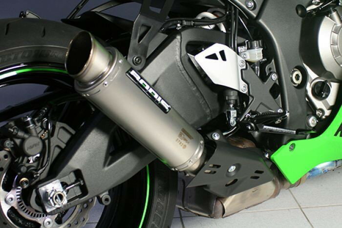 Bodis（ボディス）スリップオンマフラー フルチタン GPC-1 Eマーク NINJA ZX-10 | KZX10R-054