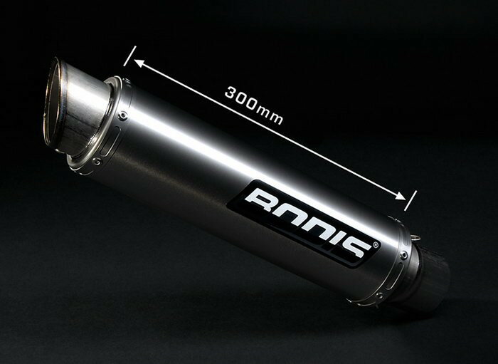 Bodis（ボディス）スリップオンマフラー 4-2 ステンレス/フルチタン GP1 Eマーク | SGSXR1000-097