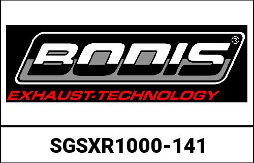 Bodis（ボディス） V4-M- CPL-システム 4-1- ステンレススチール ブラック for SUZUKI GSX-R1000 (2017-2019) | SGSXR1000-141
