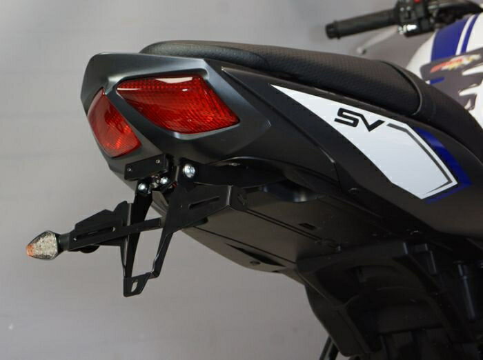 BODIS / ボディス ナンバープレートホルダー- ステンレススチール ブラック パウダーコーティング | SSV650-005