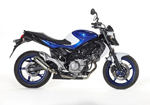 BOS （ボス） エキゾースト Midget ステンレス ポリッシュド - スリップオン SUZUKI SFV 650 Gladius（グラディウス） (20 | 0911565S
