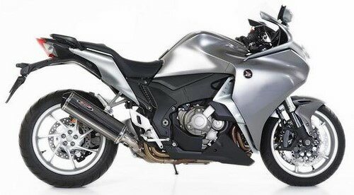 BOS （ボス） エキゾースト オーバル 120CS カーボン スチール - スリップオン HONDA VFR 1200 F (2010- | 1011212CS(2.0)