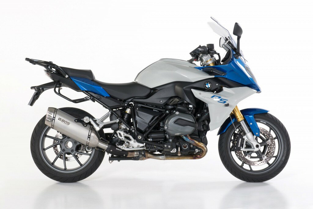 BOS （ボス）マフラー ステンレススチール マット Desert Fox スリップオン BMW R 1200 R/RS Euro 4 (2017 | 1740022SM