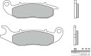 BREMBO / ブレンボ ブレーキパッド 07GR03CC カーボンセラミック | 07GR03CC