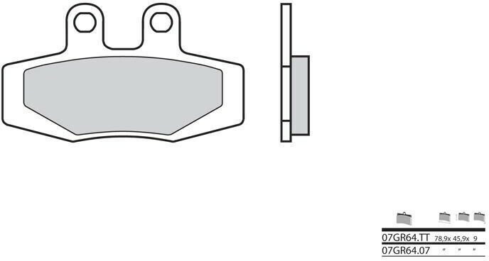 BREMBO / ֥ ֥졼ѥå 07GR6407 ˥å | 07GR6407
