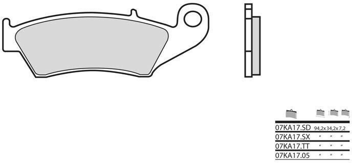 BREMBO / ֥ ֥졼ѥå 07KA17SD 󥿡ɡ᥿ | 07KA17SD