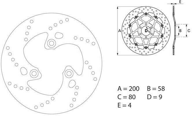 BREMBO / ֥ ORO () ֥졼ǥ 饦ɥեå | 68B40721