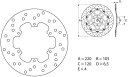 BREMBO / ブレンボ ORO (オーロ) ブレーキディスク ラウンドフィックス | 68B40738