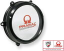 CNC Racing / シーエヌシーレーシング クリア オイルバスクラッチ cover Ducati Panigale V4 - Pramac Racing リミテッドエディション ブラック | CA210BPR