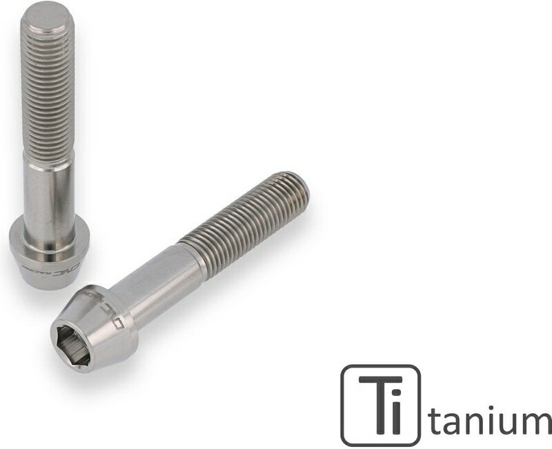 CNC Racing / シーエヌシーレーシング Screws フロントブレーキ Caliper Set M10X1.25X60 (2 Pcs) - チタン チタン | KV355X