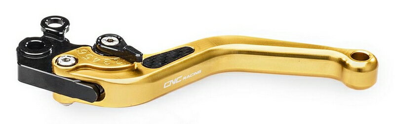 CNC Racing / シーエヌシーレーシング クラッチレバー - ショートモデル 150 Mm ゴールド | LCS07G