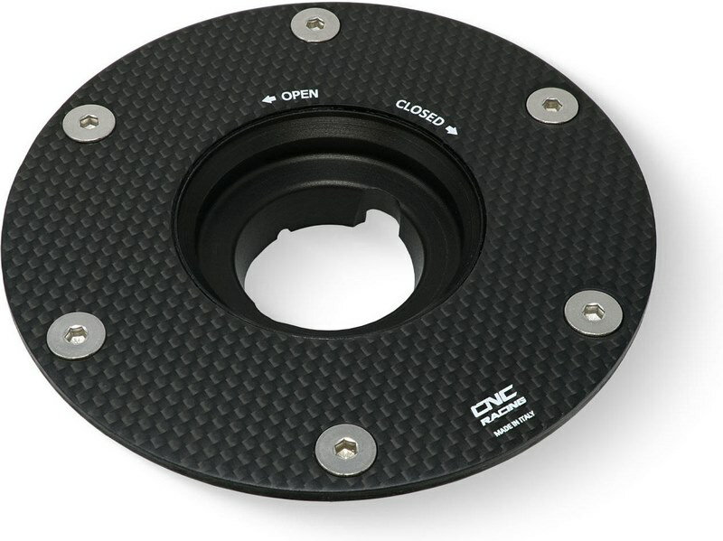 CNC Racing / シーエヌシーレーシング フューエルタンクキャップ - フランジカーボンファイバー | TSB25Y